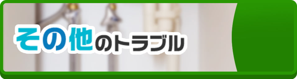 その他のトラブル